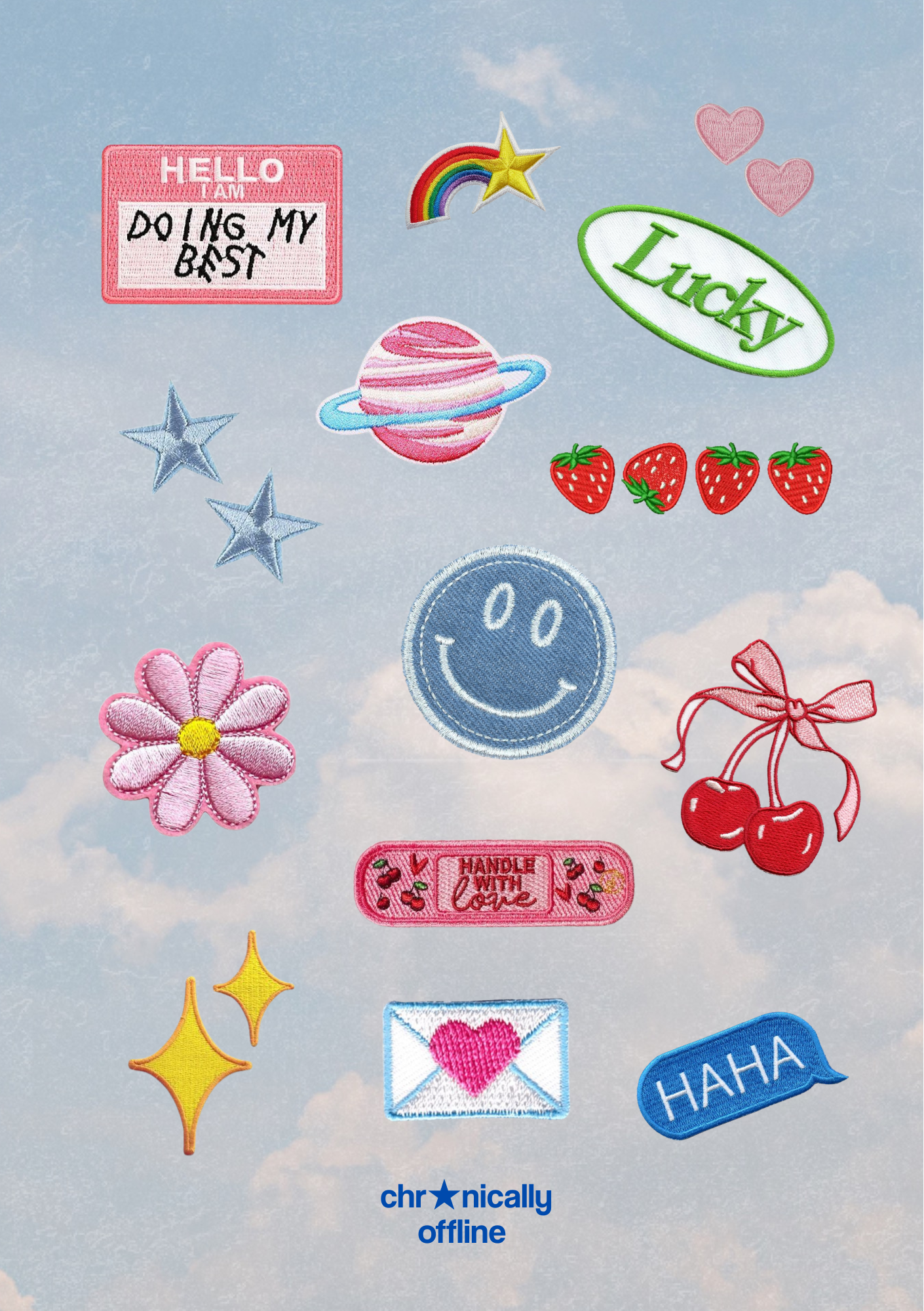 Chronically Offline Stickers